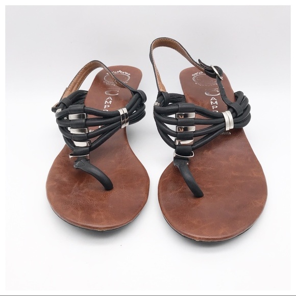 Jeffrey Campbell Ibiza Cannon-2 Wedge in Black‎ Size 7.5 - Picture 3 of 11